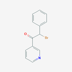 2-Bromo-2-phenyl-1-(pyridin-3-yl)ethan-1-one