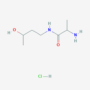 B1442540 2-Amino-N-(3-hydroxybutyl)propanamide hydrochloride CAS No. 1246172-73-5