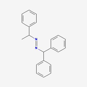 (E)-1-(Diphenylmethyl)-2-(1-phenylethyl)diazene