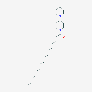 1-(1,4'-Bipiperidin-1'-yl)hexadecan-1-one