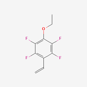 B1442544 4-Ethoxy-2,3,5,6-tetrafluorostyrene CAS No. 1350637-16-9