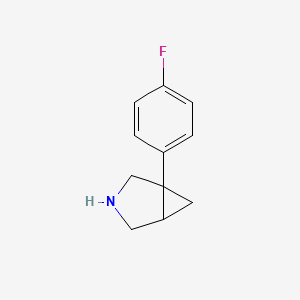 1-(4-Fluorophenyl)-3-azabicyclo[3.1.0]hexane