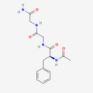 N-Acetyl-L-phenylalanylglycylglycinamide