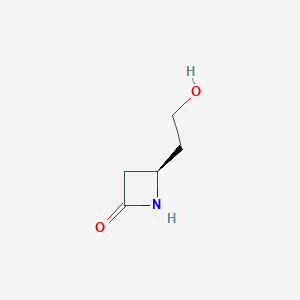 (4R)-4-(2-Hydroxyethyl)azetidin-2-one