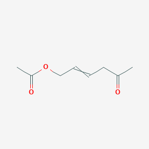 5-Oxohex-2-en-1-yl acetate