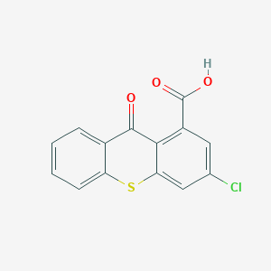 3-Chloro-9-oxo-9H-thioxanthene-1-carboxylic acid