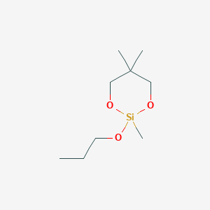 2,5,5-Trimethyl-2-propoxy-1,3,2-dioxasilinane