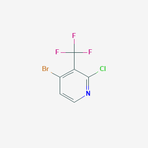 B1442561 4-Bromo-2-chloro-3-(trifluoromethyl)pyridine CAS No. 1211589-92-2