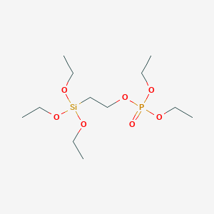 Diethyl 2-(triethoxysilyl)ethyl phosphate