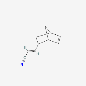 3-(Bicyclo(2.2.1)hept-5-en-2-yl)acrylonitrile