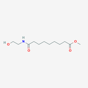 Methyl 9-[(2-hydroxyethyl)amino]-9-oxononanoate