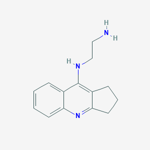 B1442571 N-(2,3-Dihydro-1H-cyclopenta[b]quinolin-9-yl)ethane-1,2-diamine CAS No. 1339110-98-3