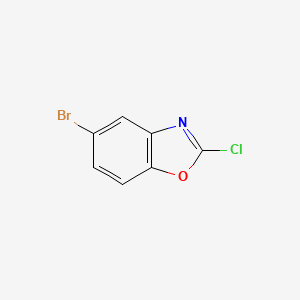 B1442572 5-Bromo-2-chlorobenzo[d]oxazole CAS No. 1030377-54-8