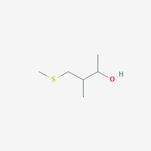 3-Methyl-4-(methylsulfanyl)butan-2-ol