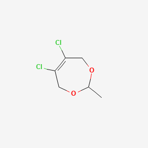 5,6-Dichloro-2-methyl-4,7-dihydro-2H-1,3-dioxepine