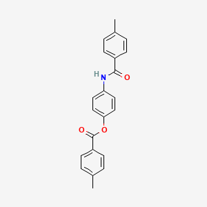 4-(4-Methylbenzamido)phenyl 4-methylbenzoate