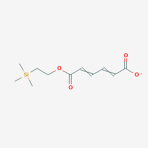 6-Oxo-6-[2-(trimethylsilyl)ethoxy]hexa-2,4-dienoate