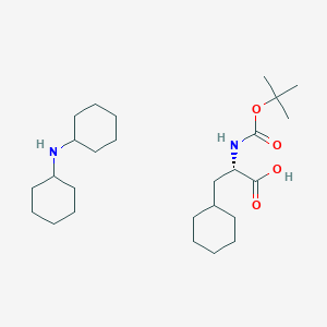 molecular formula C26H48N2O4 B1442598 Boc-cha-OH dcha CAS No. 37462-62-7