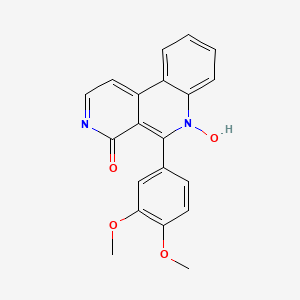 5-(3,4-Dimethoxyphenyl)-6-hydroxybenzo[c][2,7]naphthyridin-4(6H)-one