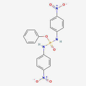 Phenyl N,N'-bis(4-nitrophenyl)phosphorodiamidate