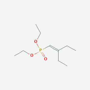 Diethyl (2-ethylbut-1-en-1-yl)phosphonate