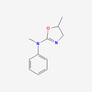 N,5-Dimethyl-N-phenyl-4,5-dihydro-1,3-oxazol-2-amine