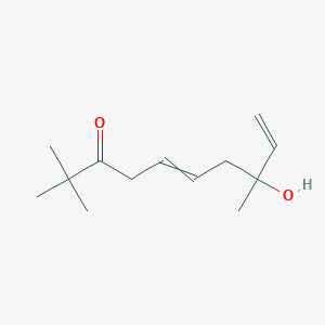 8-Hydroxy-2,2,8-trimethyldeca-5,9-dien-3-one