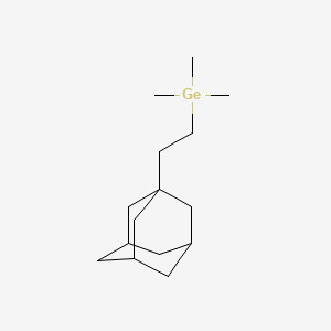 1-(beta-(Trimethylgermyl)ethyl)adamantane