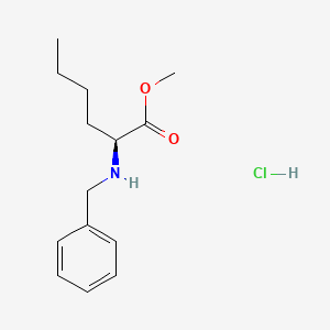 molecular formula C14H22ClNO2 B1442641 Bzl-nle-ome hcl CAS No. 1122017-35-9