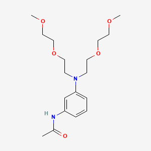 N-(3-{Bis[2-(2-methoxyethoxy)ethyl]amino}phenyl)acetamide