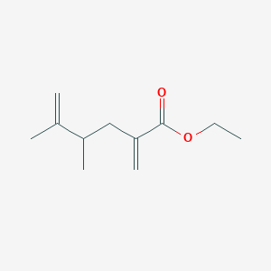 Ethyl 4,5-dimethyl-2-methylidenehex-5-enoate