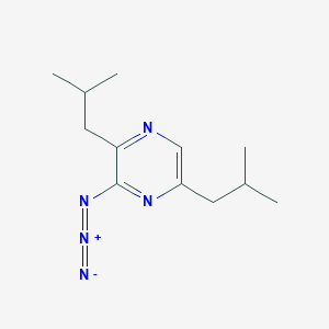 3-Azido-2,5-bis(2-methylpropyl)pyrazine