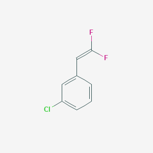 1-Chloro-3-(2,2-difluoroethenyl)benzene