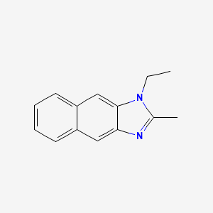 1-Ethyl-2-methyl-1H-naphtho[2,3-D]imidazole