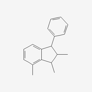 2,3,4-trimethyl-1-phenyl-2,3-dihydro-1H-indene