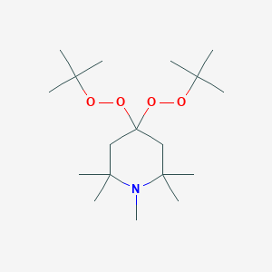 4,4-Bis(tert-butylperoxy)-1,2,2,6,6-pentamethylpiperidine