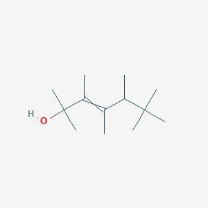 2,3,4,5,6,6-Hexamethylhept-3-en-2-ol