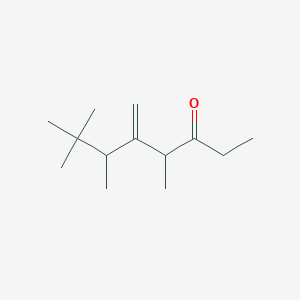 4,6,7,7-Tetramethyl-5-methylideneoctan-3-one