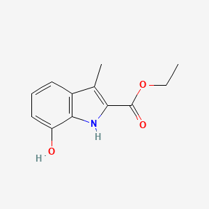 Ethyl 7-hydroxy-3-methyl-1H-indole-2-carboxylate