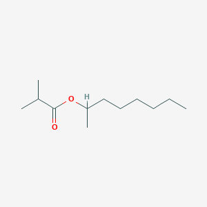 molecular formula C12H24O2 B14427249 octan-2-yl 2-methylpropanoate CAS No. 84782-06-9