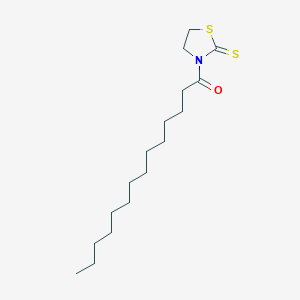 2-Thiazolidinethione, 3-(1-oxotetradecyl)-