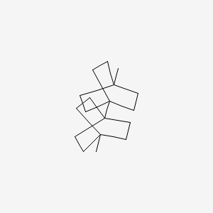 molecular formula C18H30 B14427321 4,4'-Dimethyl-1,1'-bi(bicyclo[2.2.2]octane) CAS No. 80060-65-7