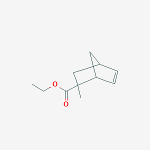 molecular formula C11H16O2 B14427348 Ethyl 2-methylbicyclo[2.2.1]hept-5-ene-2-carboxylate CAS No. 84161-76-2