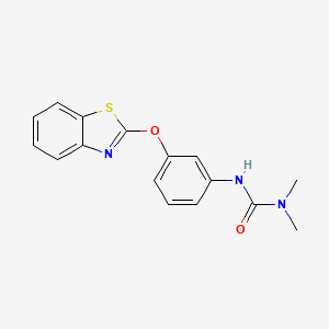 N'-{3-[(1,3-Benzothiazol-2-yl)oxy]phenyl}-N,N-dimethylurea