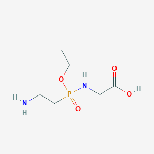 N-[(2-Aminoethyl)(ethoxy)phosphoryl]glycine