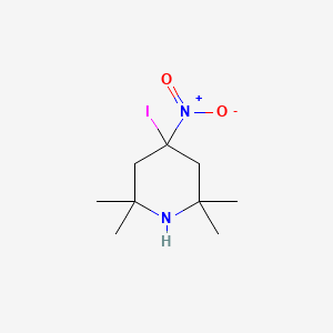 4-Iodo-2,2,6,6-tetramethyl-4-nitropiperidine