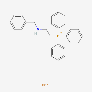 molecular formula C27H27BrNP B14427410 [2-(Benzylamino)ethyl](triphenyl)phosphanium bromide CAS No. 85009-71-8