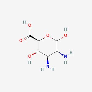 D-Glucopyranuronic acid, 2,3-diamino-2,3-dideoxy-