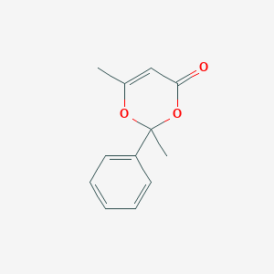 2,6-Dimethyl-2-phenyl-2H,4H-1,3-dioxin-4-one