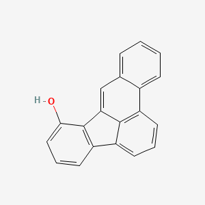 molecular formula C20H12O B14427450 Benz(e)acephenanthrylen-7-ol CAS No. 81824-10-4